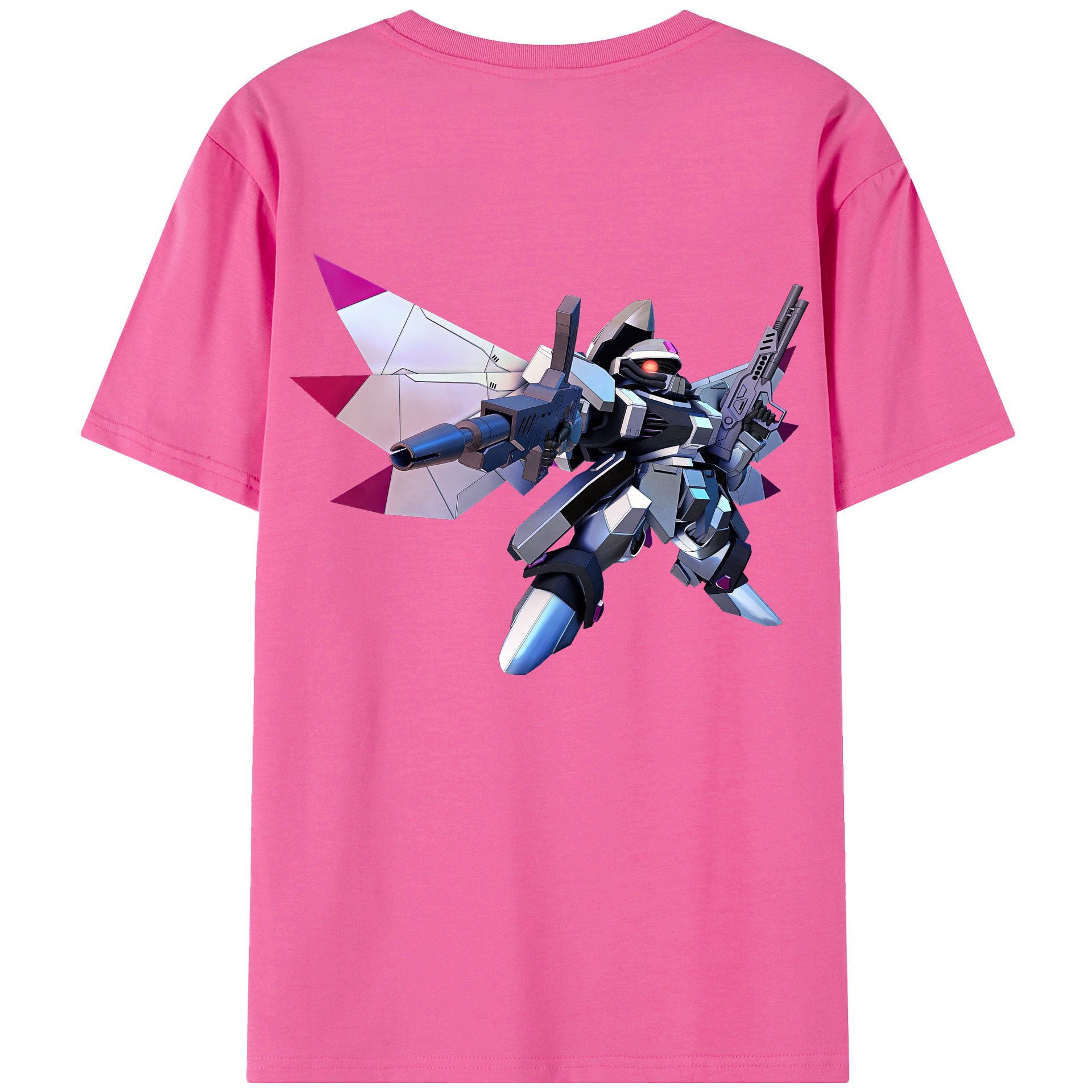 （画像用） 機動戦士ガンダム Mobile Suit Gundam レディース半袖Tシャツ(バックプリント)